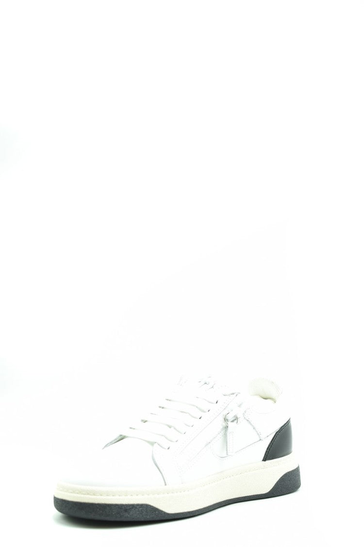 Giuseppe Zanotti White Leather Sneakers