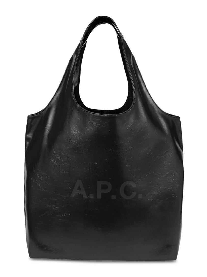 A.P.C. Glossy Embossed Ninon Tote Bag