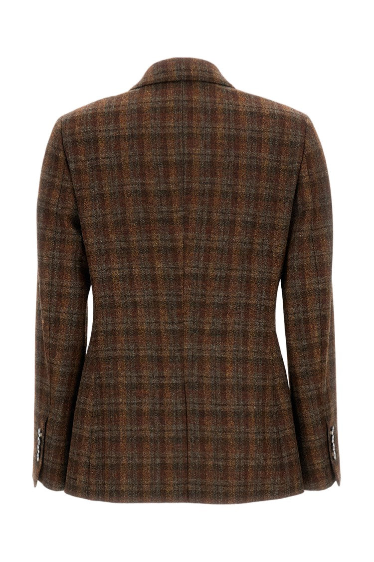 Alberto Biani Double-Breasted Shetland Jacket