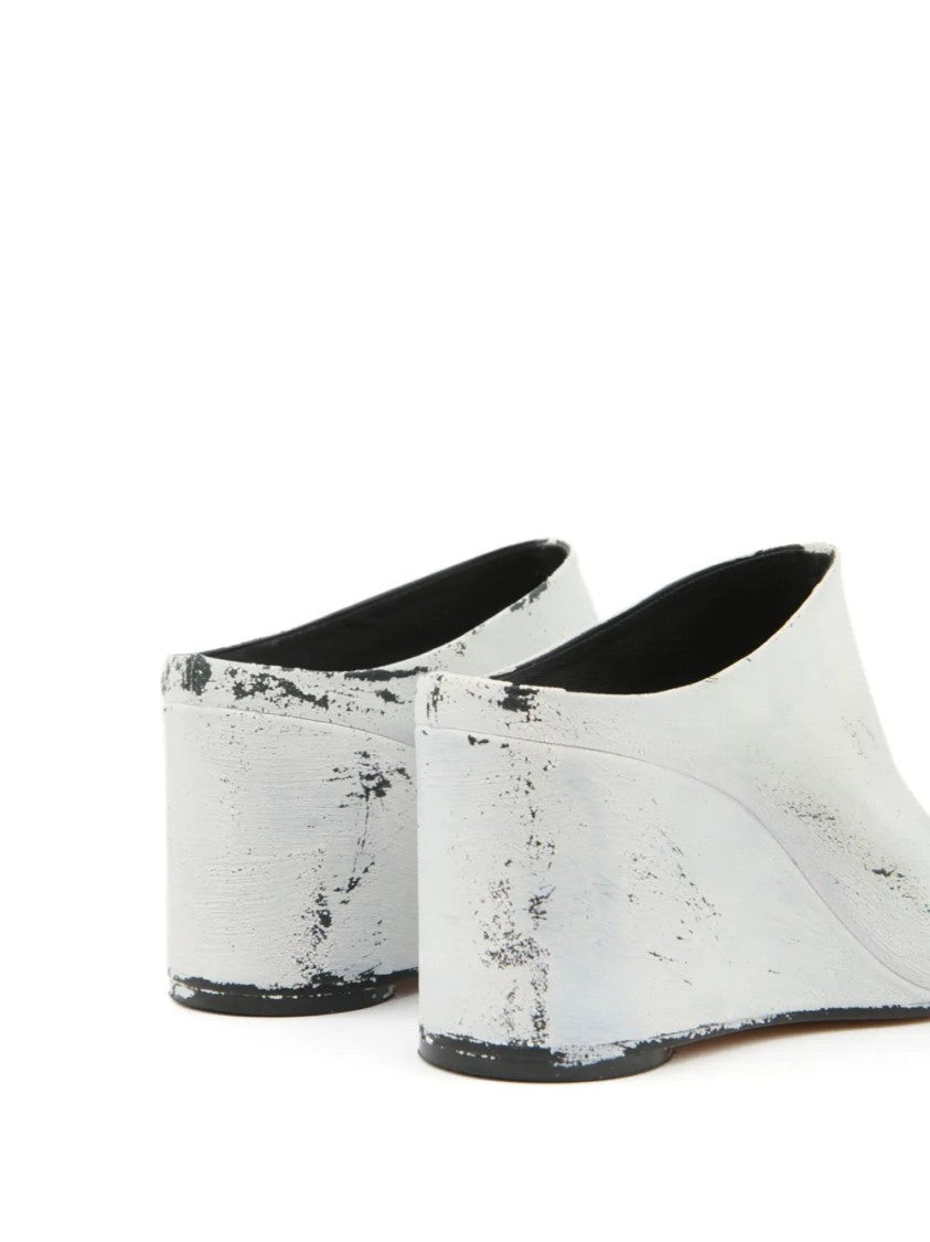 Mm6 By Maison Margiela Leather Mules