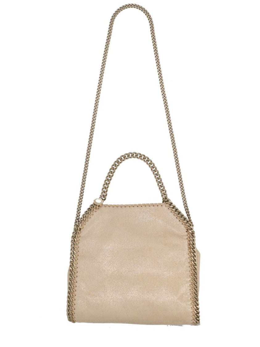 Stella Mccartney Neutrals Falabella Chain Trim Bag