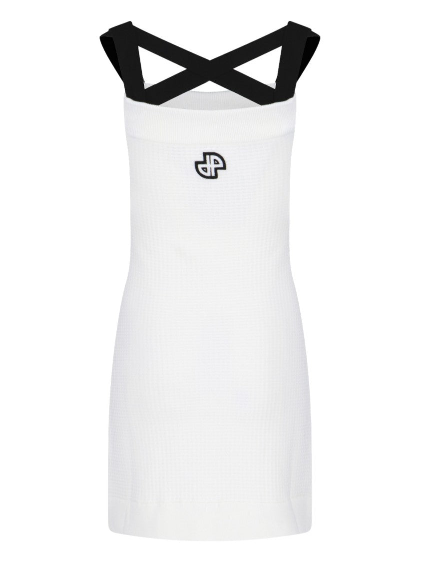 Patou White Mini Dress