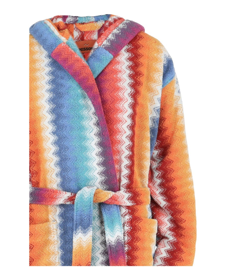 Missoni Villarica Zigzag Print Robe