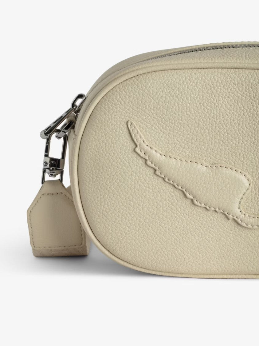 Zadig & Voltaire Oval Textured Crossbody Bag