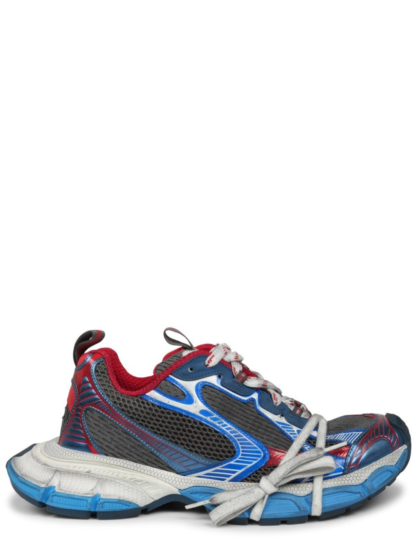 Balenciaga Chunky Multi-Layered Sneakers With Bold Accents