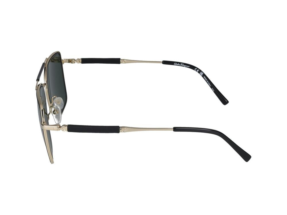 Salvatore Ferragamo Sunglasses Sf298s 703 Gold/Black 59/17/145