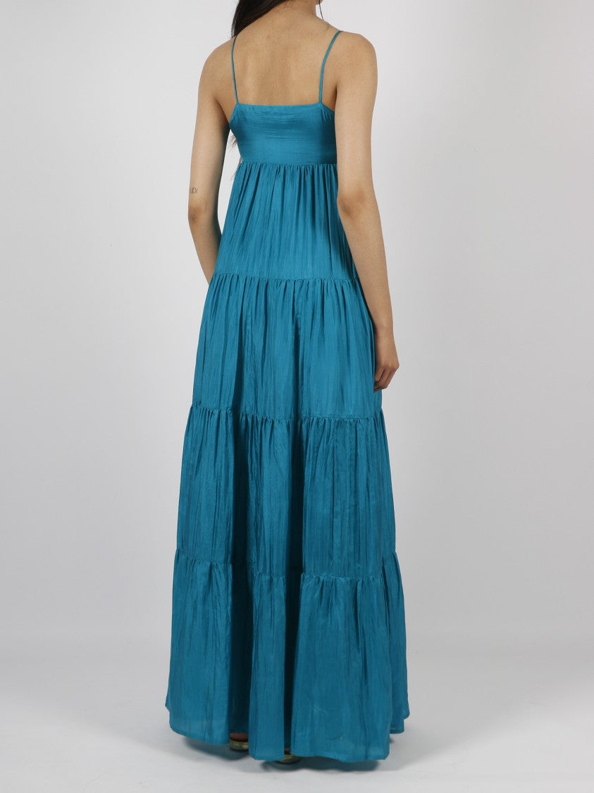The Rose Ibiza Formentera Silk Long Dress