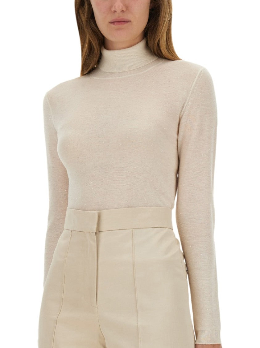 Fabiana Filippi Gradient Effect Wool Jersey Top