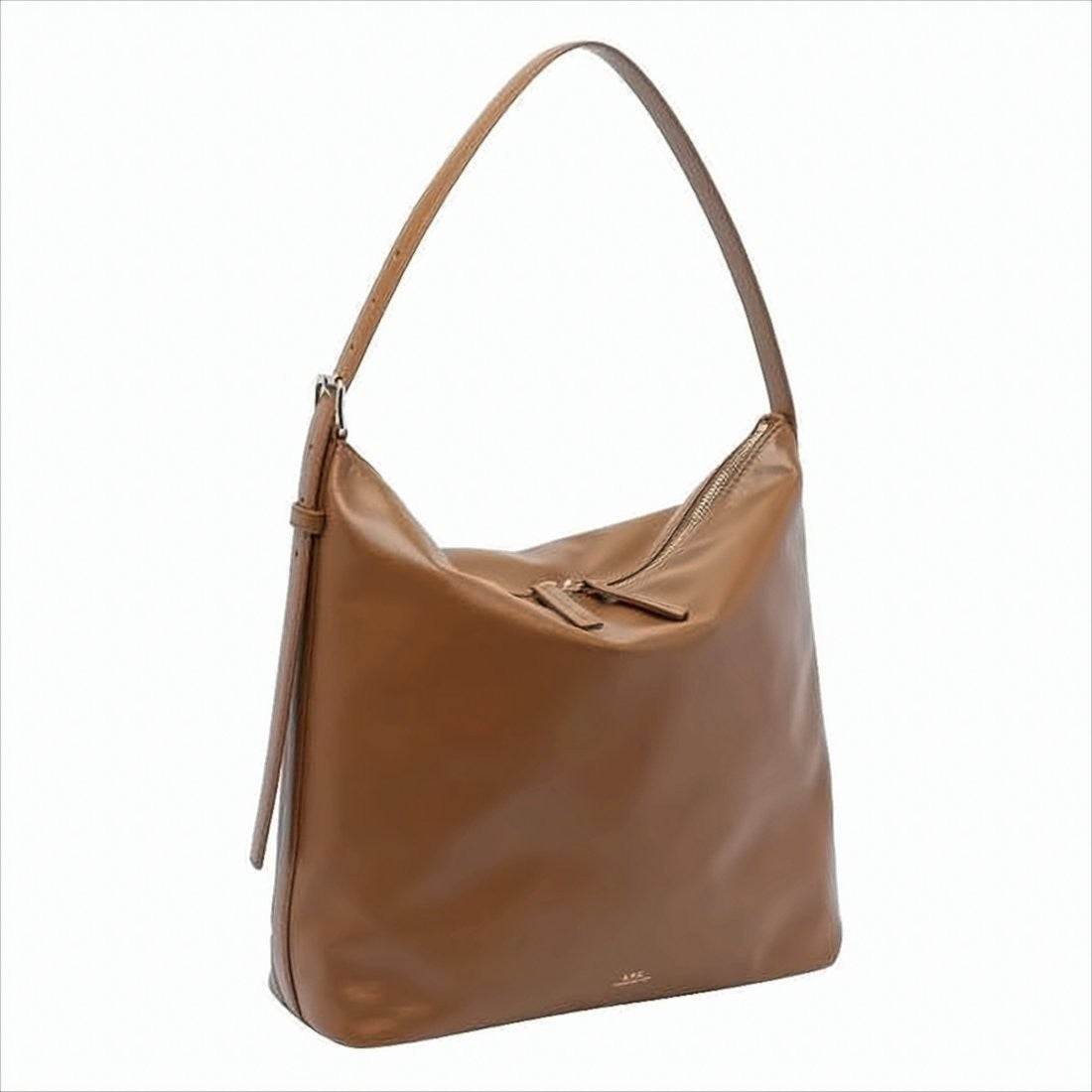 A.P.C. Smooth Leather Shoulder Bag