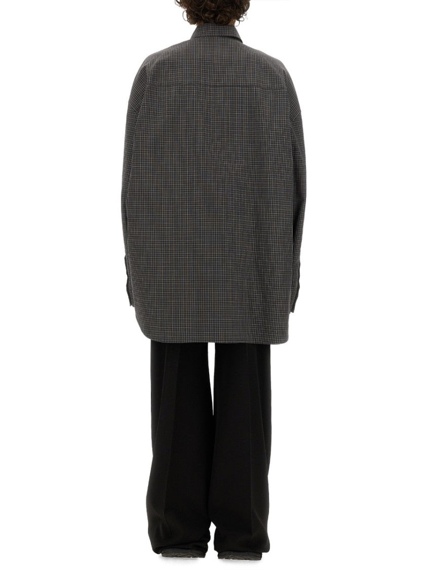 Balenciaga Relaxed Fit Oversized Outerwear Shirt