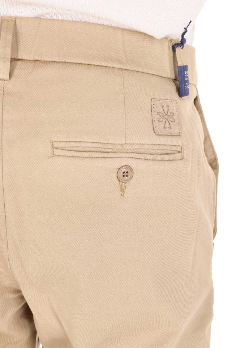 Jacob Cohen Gray Fit Cotton-Lyocell Pants