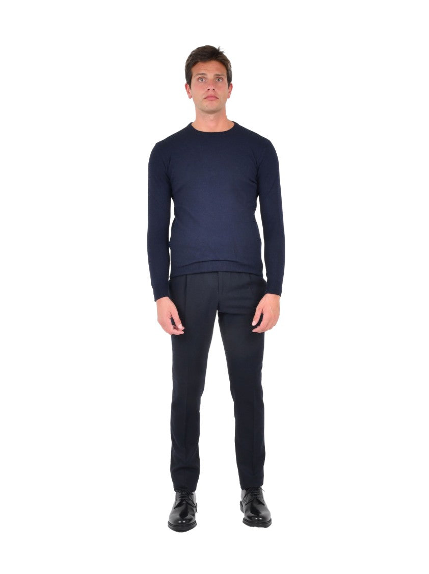 Franzese Collection Cashmere And Wool Blend Crewneck Sweater
