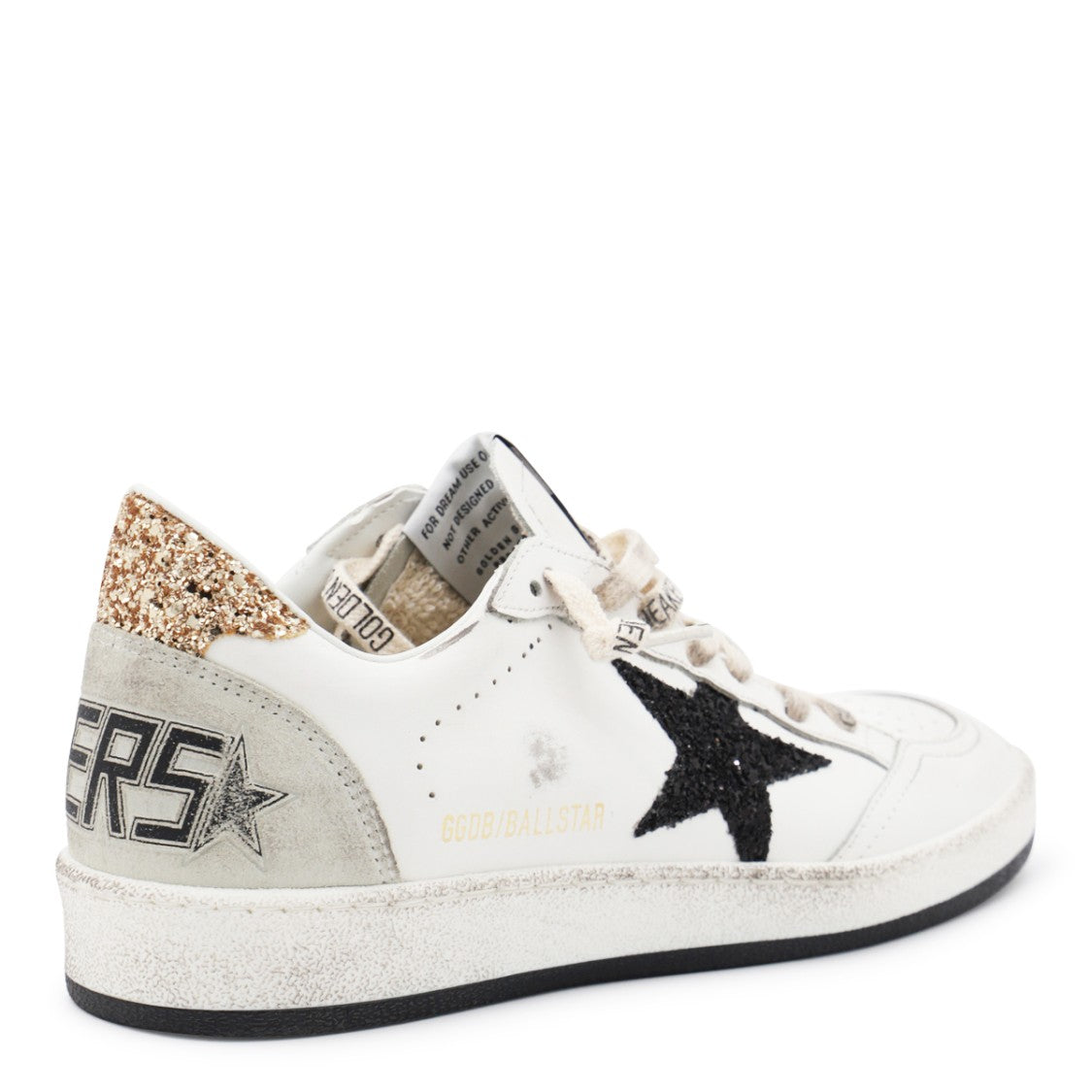 Golden Goose White Ball Star Leather Low Top Sneakers