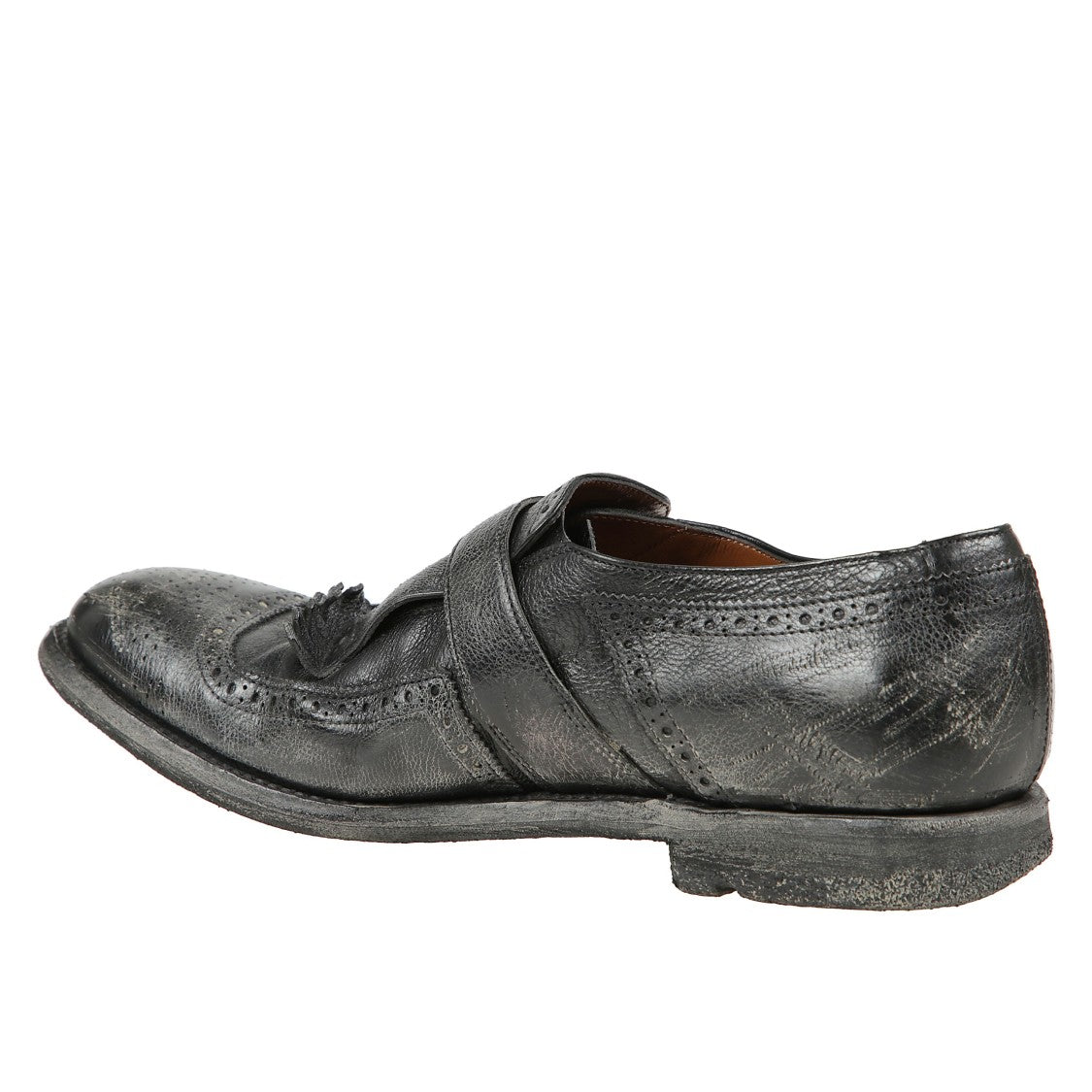 Church's Textured Calf Leather Moccasin