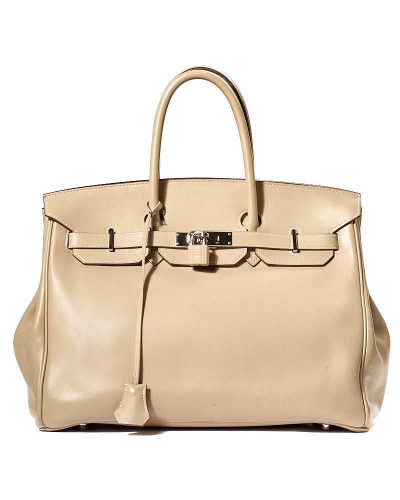 Hermès Birkin 35 Evercalf Trench Coat