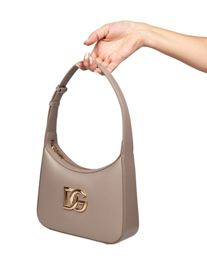 Dolce & Gabbana 3.5 Leather Shoulder Bag