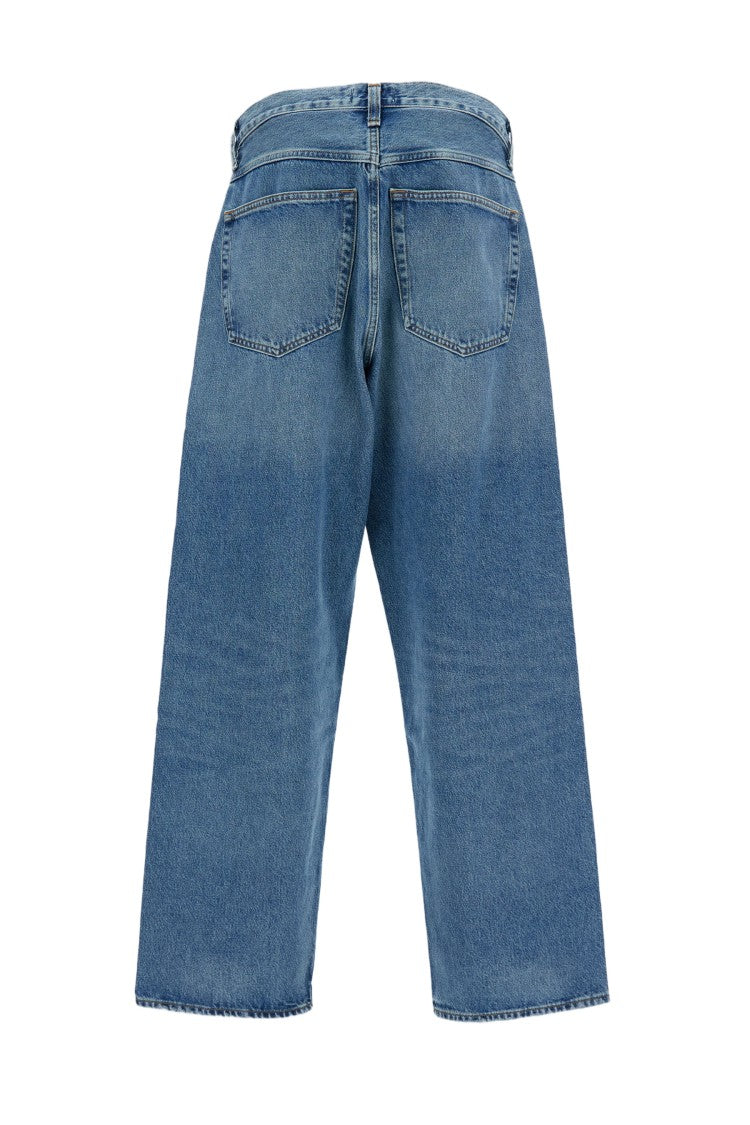 Agolde Baggy Mid-Rise Jeans With Vintage-Inspired Design