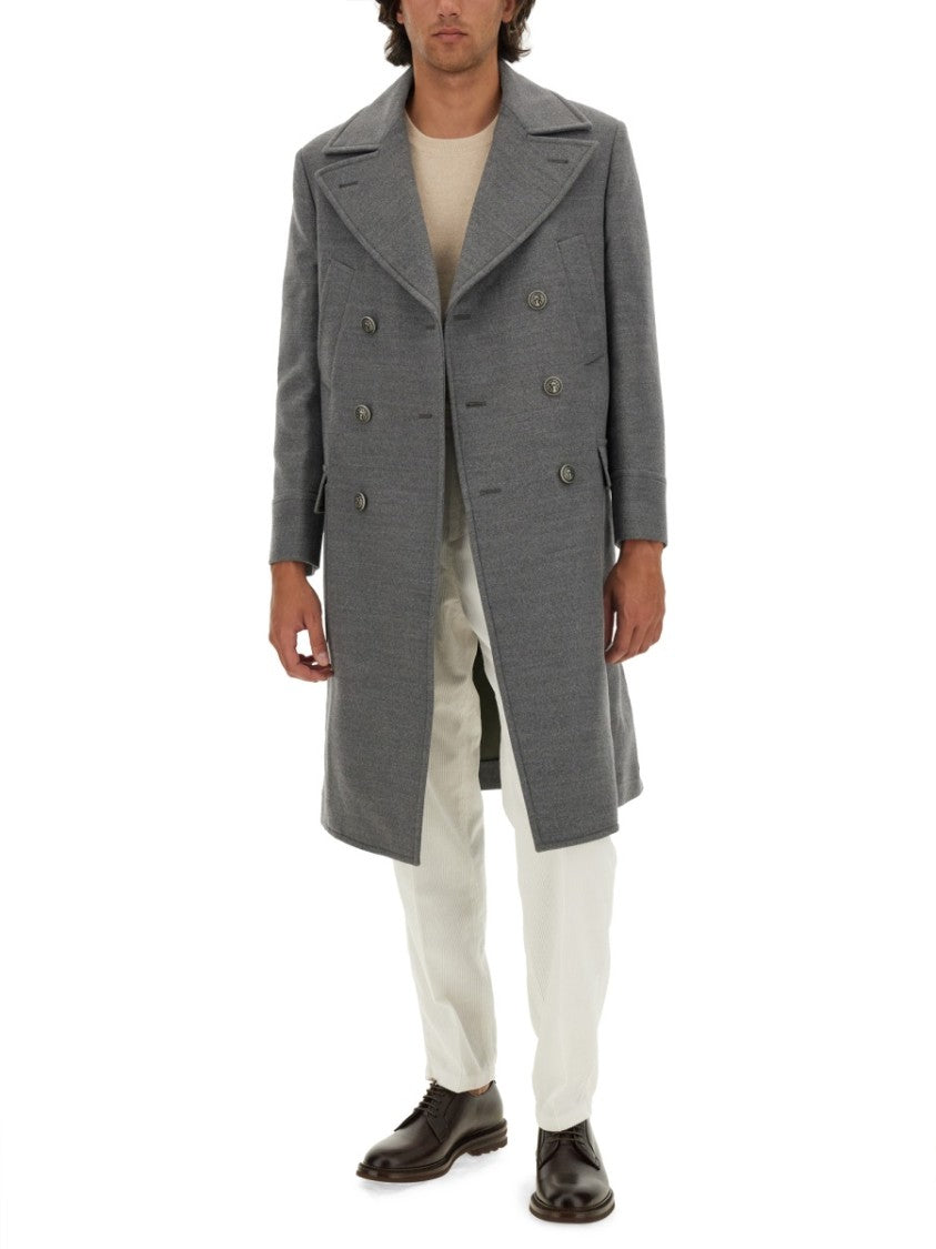 Brunello Cucinelli Double-Breasted Coat