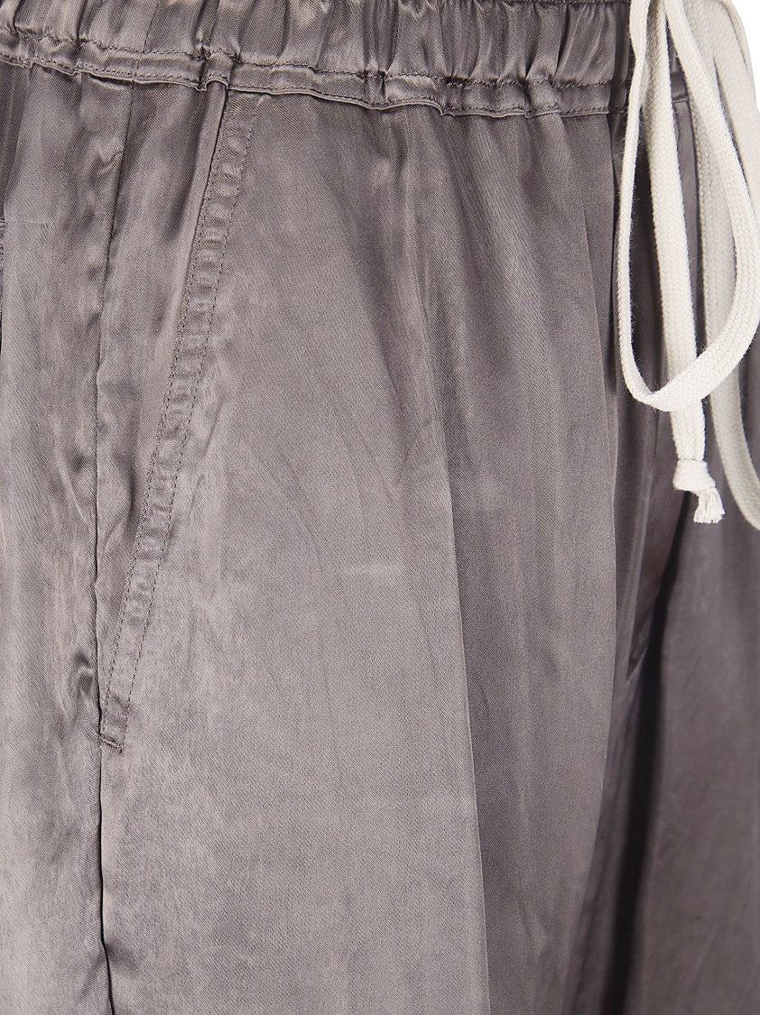 Rick Owens Beige Dietrich Drawstring Trousers
