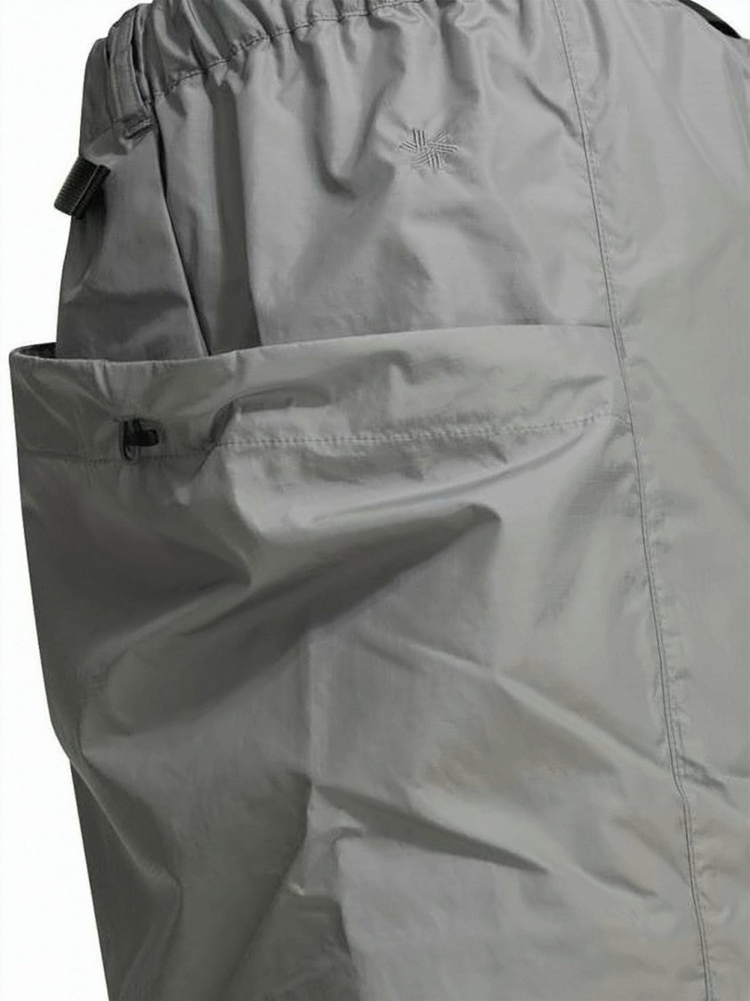 Goldwin Black Lightweight Polyester Elastic Waist Shorts