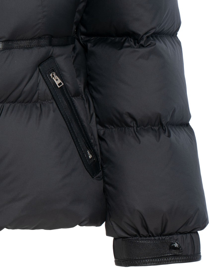 Tom Ford Quilted Down Jacket With High Neck