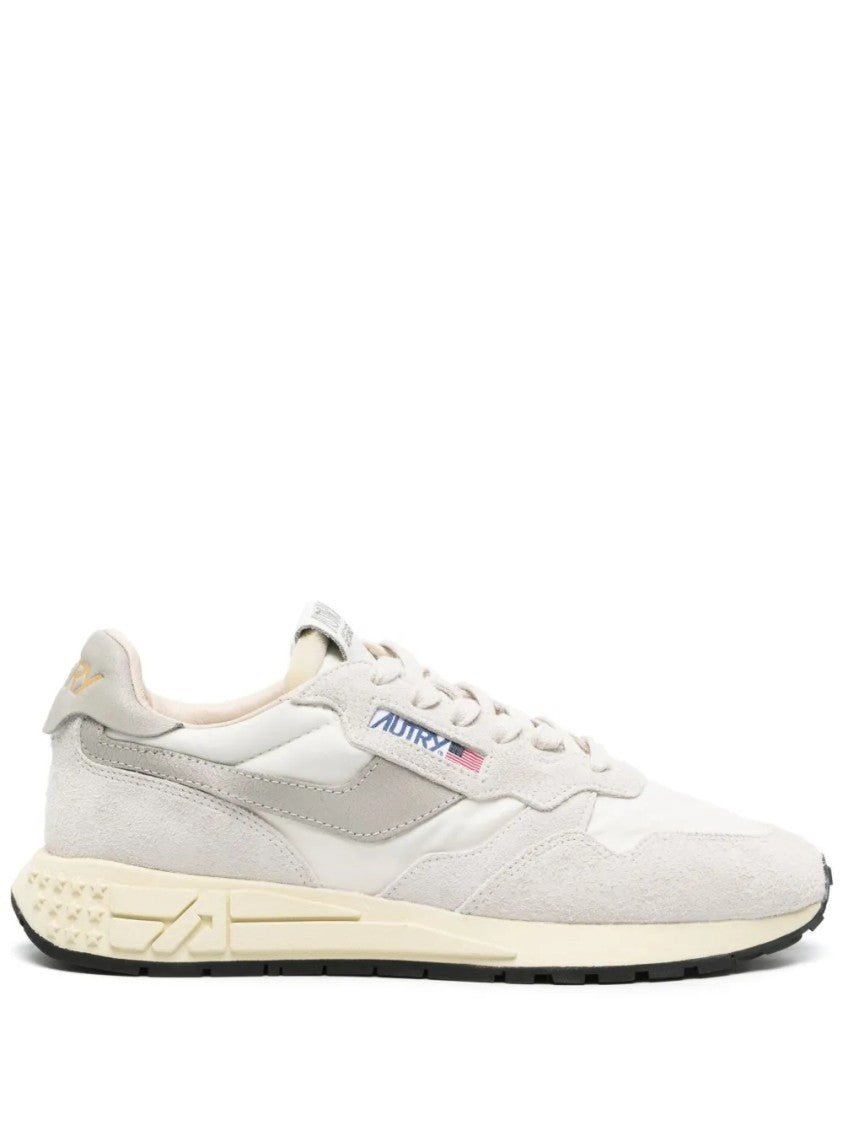 Autry Reelwind Low-Top Sneaker With Suede Overlays