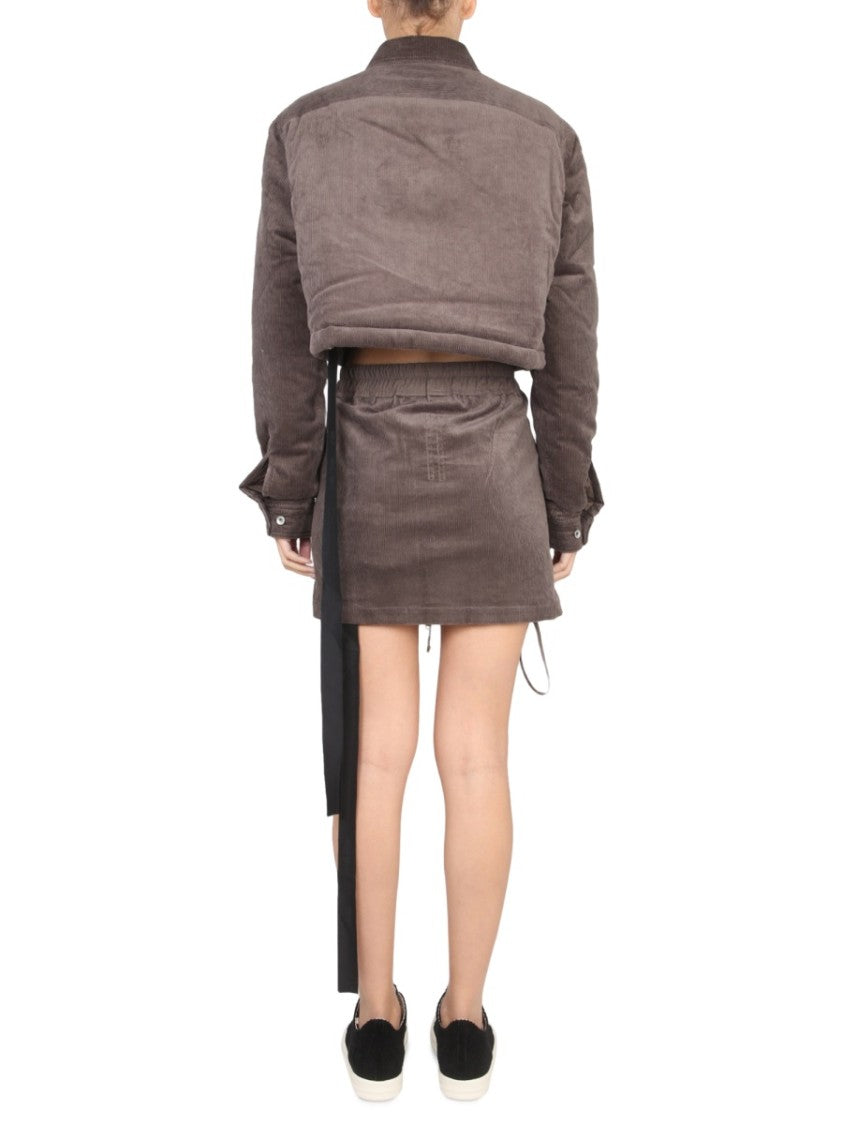 Drkshdw By Rick Owens Cropped Jacket