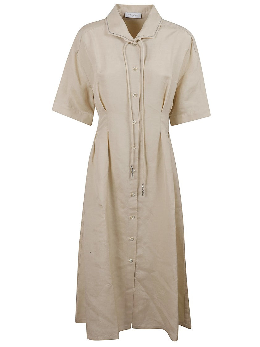Fabiana Filippi Relaxed Fit Button-Down Dress
