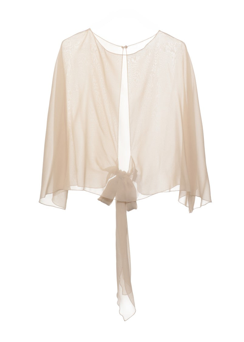 Antonelli Firenze Beige Christian Silk Scarf