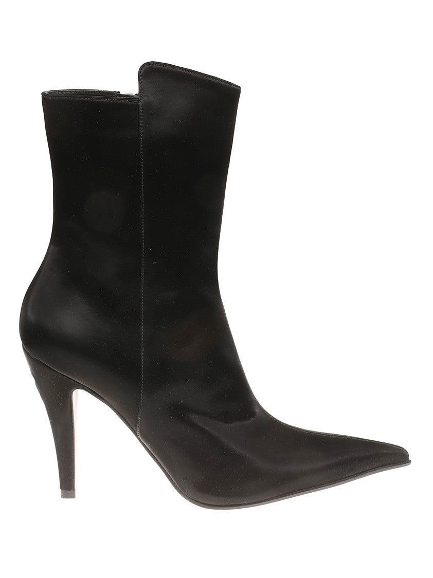 Alexander Mcqueen Pointed Toe Ankle Boots