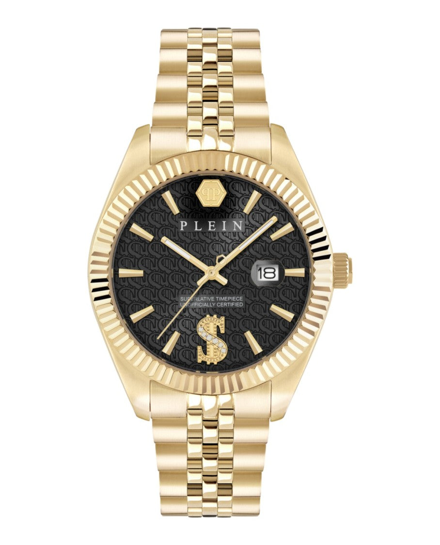 Philipp Plein Date Superlative Crystal Watch