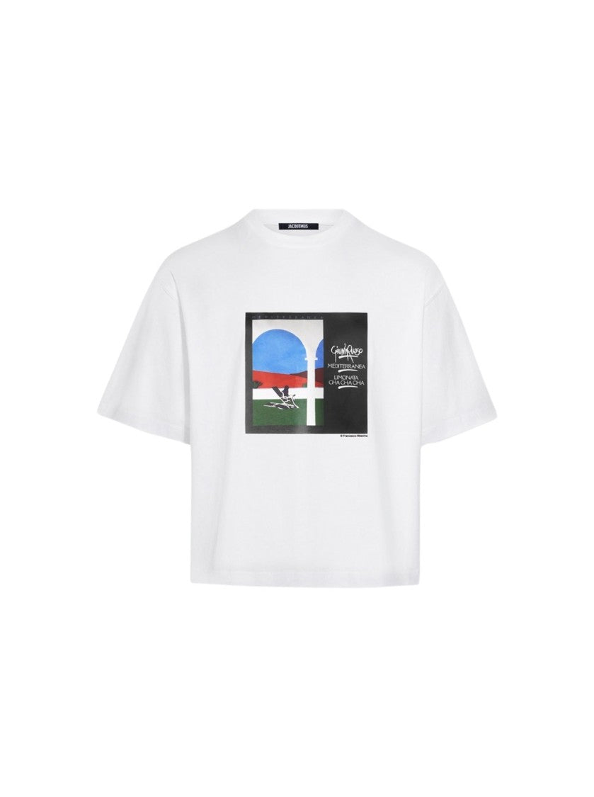 Jacquemus Le T-Shirt Mediterranea White