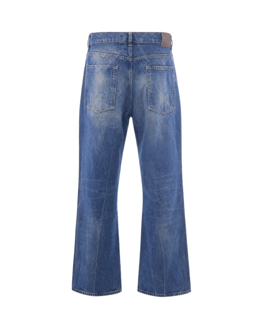 Our Legacy River Blue Wash Third Cut Relaxed Denim Jeans