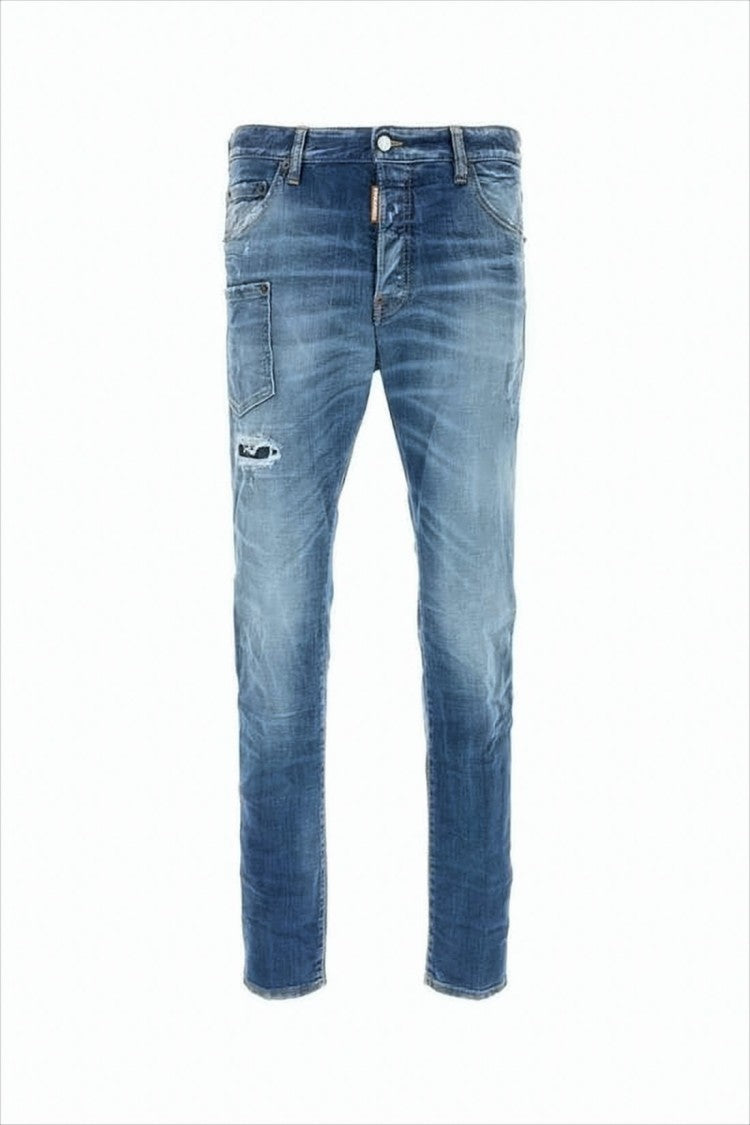 Dsquared2 Slim Fit Classic Blue Denim Pants