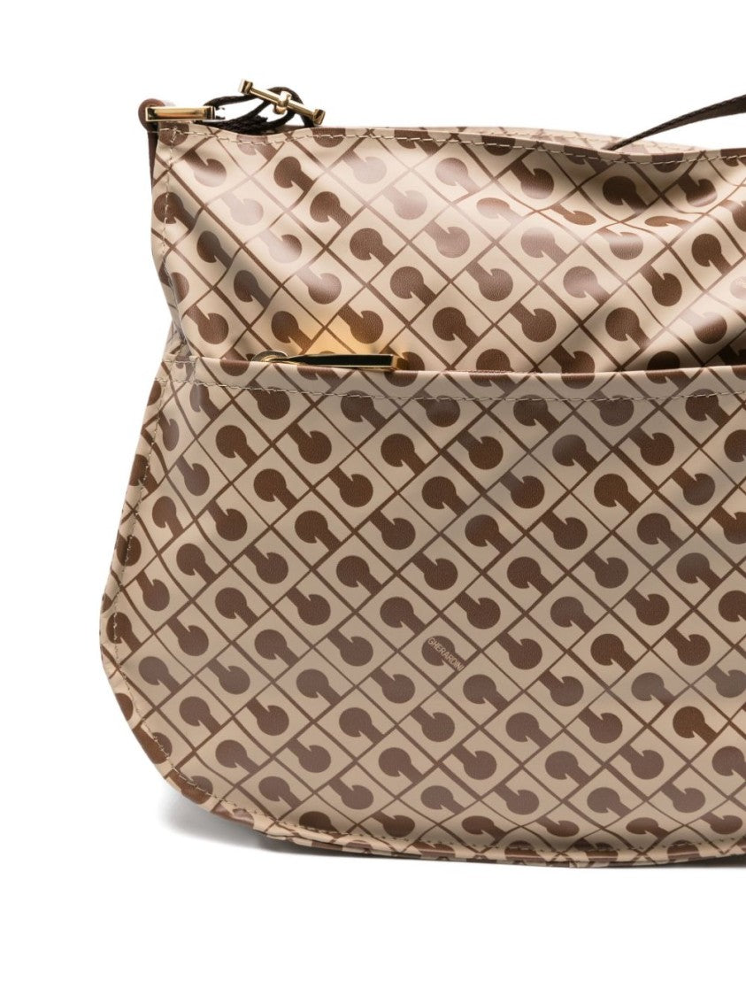 Gherardini Shoulder Bag With Geometric Pattern