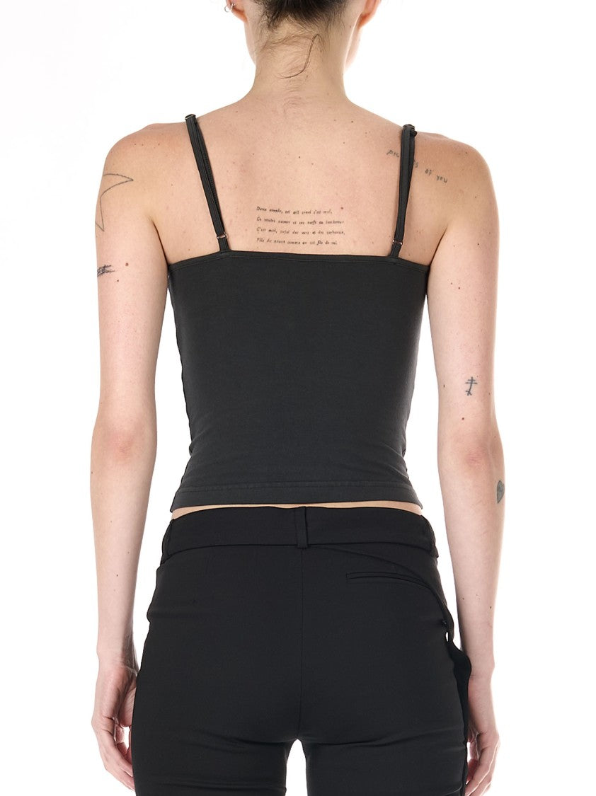 Ottolinger Tailored Stretch Top With Metal Ring Detail