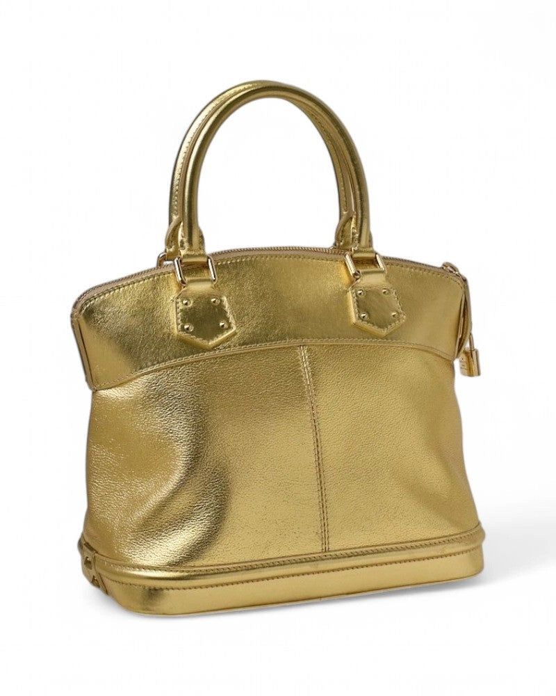 Louis Vuitton Lockit Mm Oro