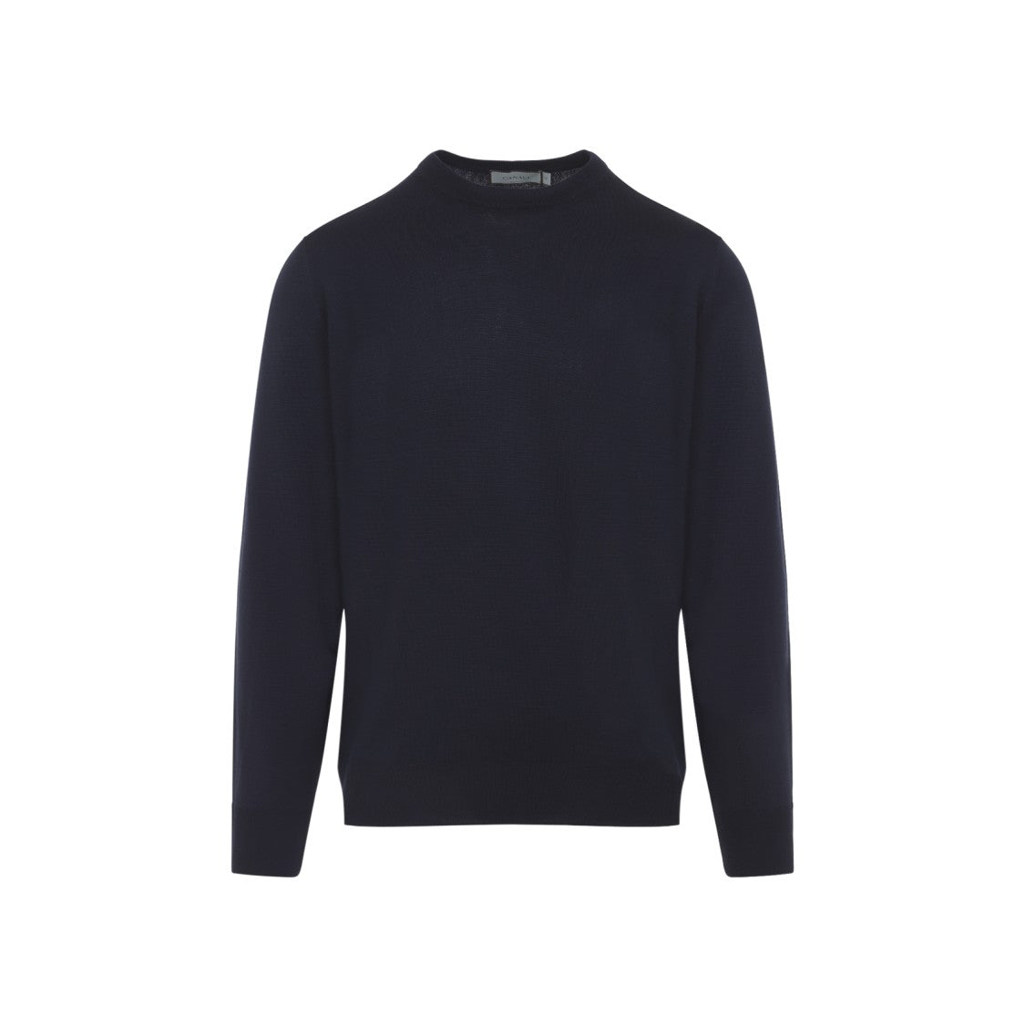 Canali Crew Neck Sweater In Virgin Wool