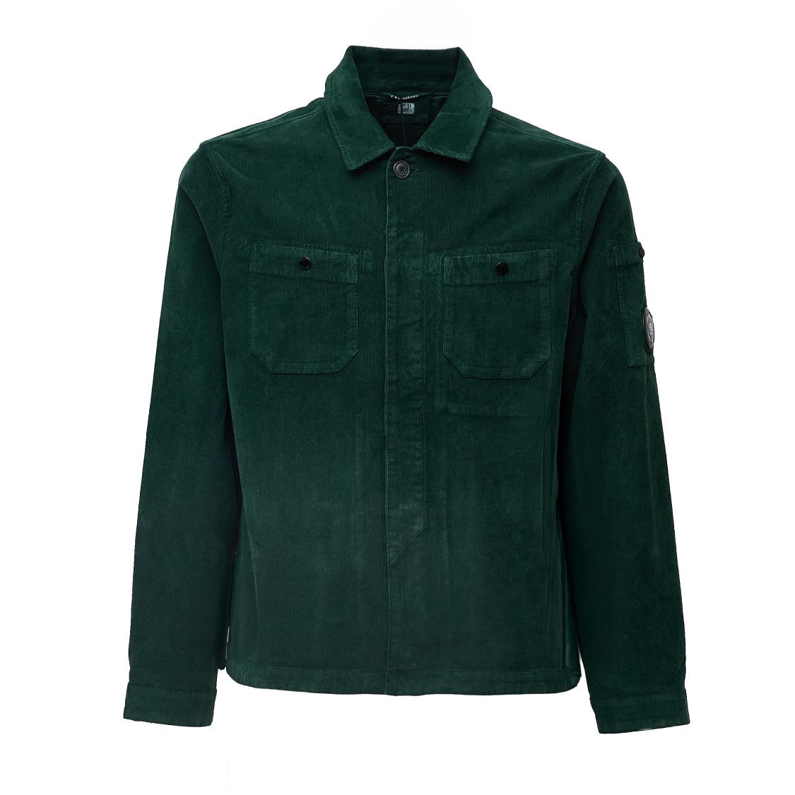 C.P. Company Cotton Corduroy Button Lens Overshirt