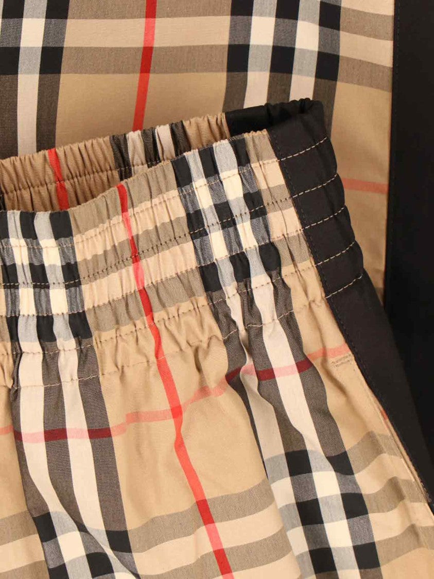 Burberry 'Check' Shorts – Beige