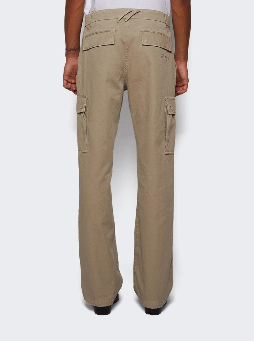 Burberry Gabardine Cargo Trousers - Heron