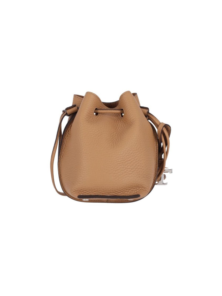 Tod's Micro Bucket Bag With Drawstring Closure