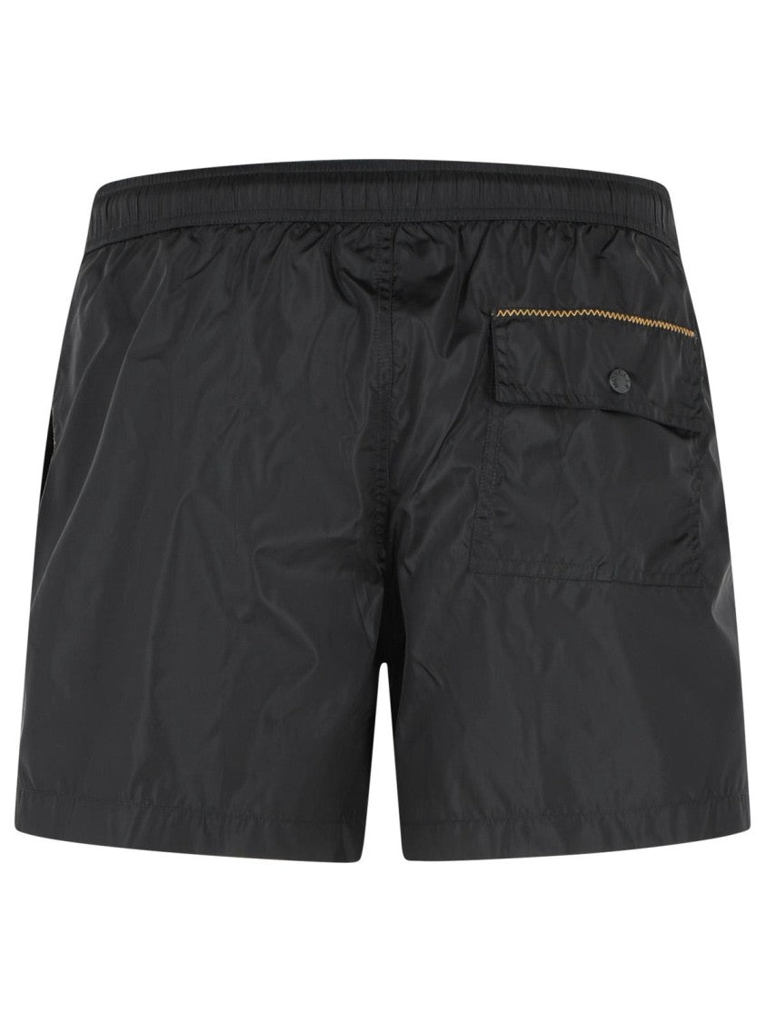 Moncler Black Polyamide Swimsuit