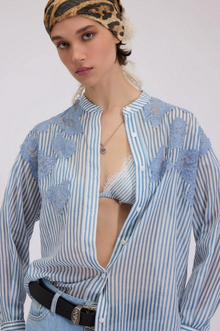 Ermanno White Silk Blouse