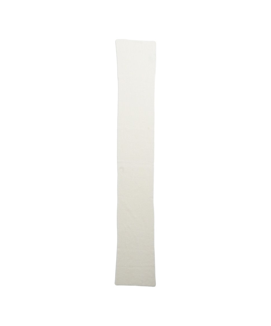 Kangra Finely Ribbed Wool Scarf With Timeless Elegance