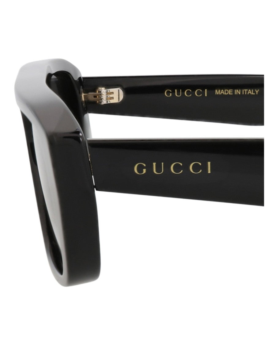 Gucci Square-Frame Recycled Acetate Sunglasses
