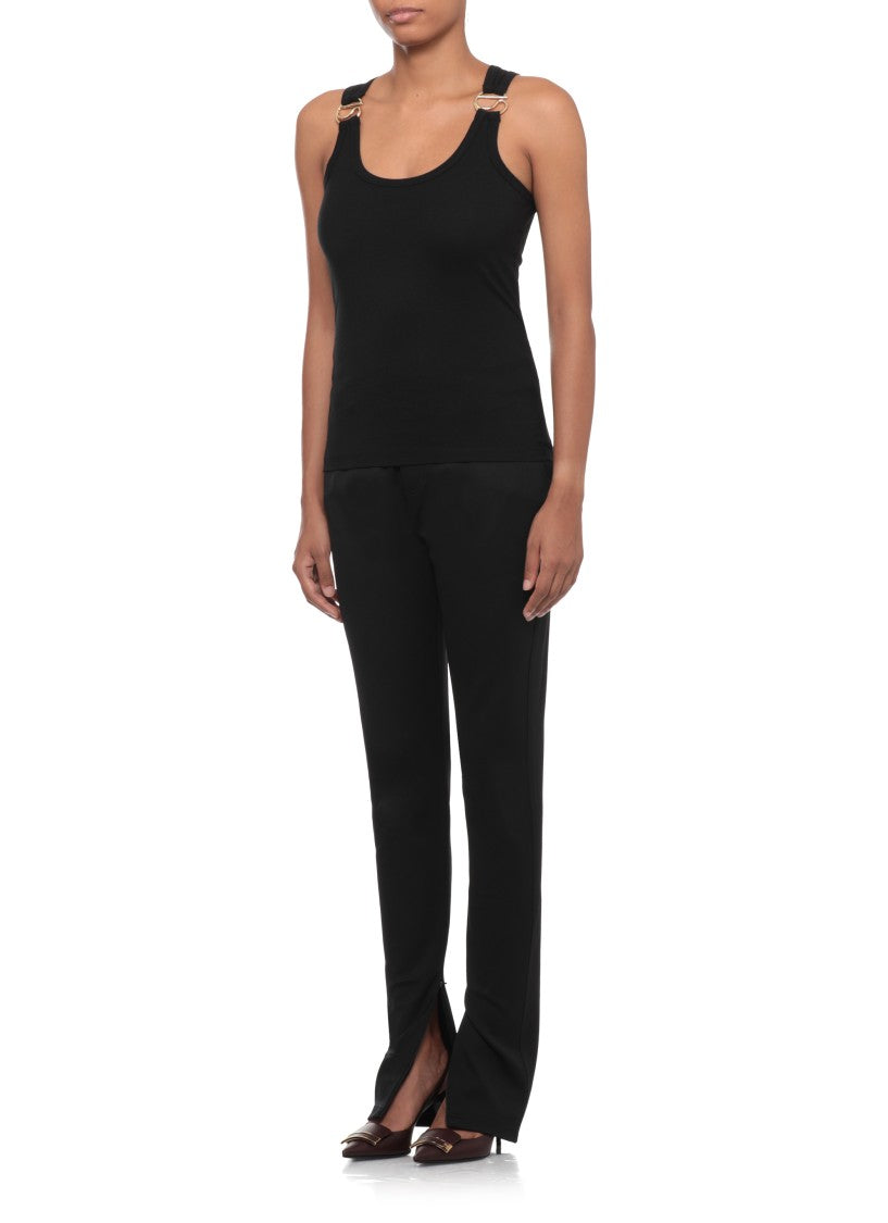 Coperni Black Gold Hardware Top