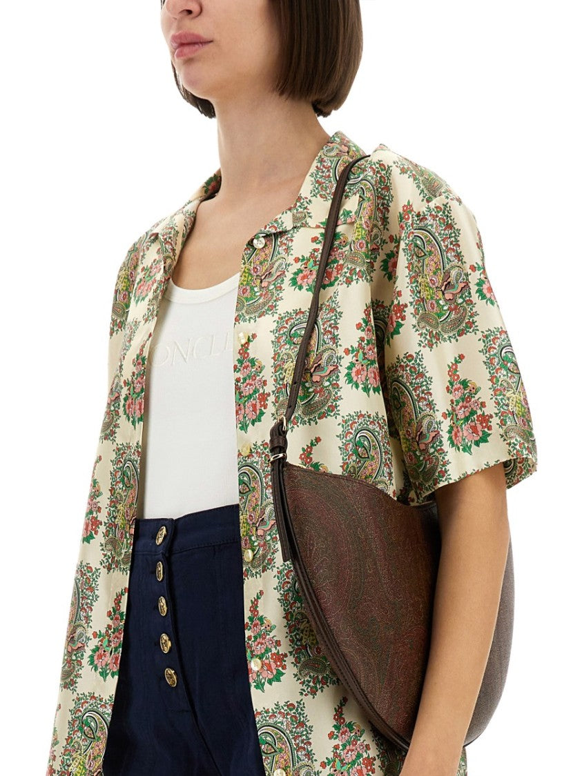 Etro Paisley And Floral Print Silk Shirt