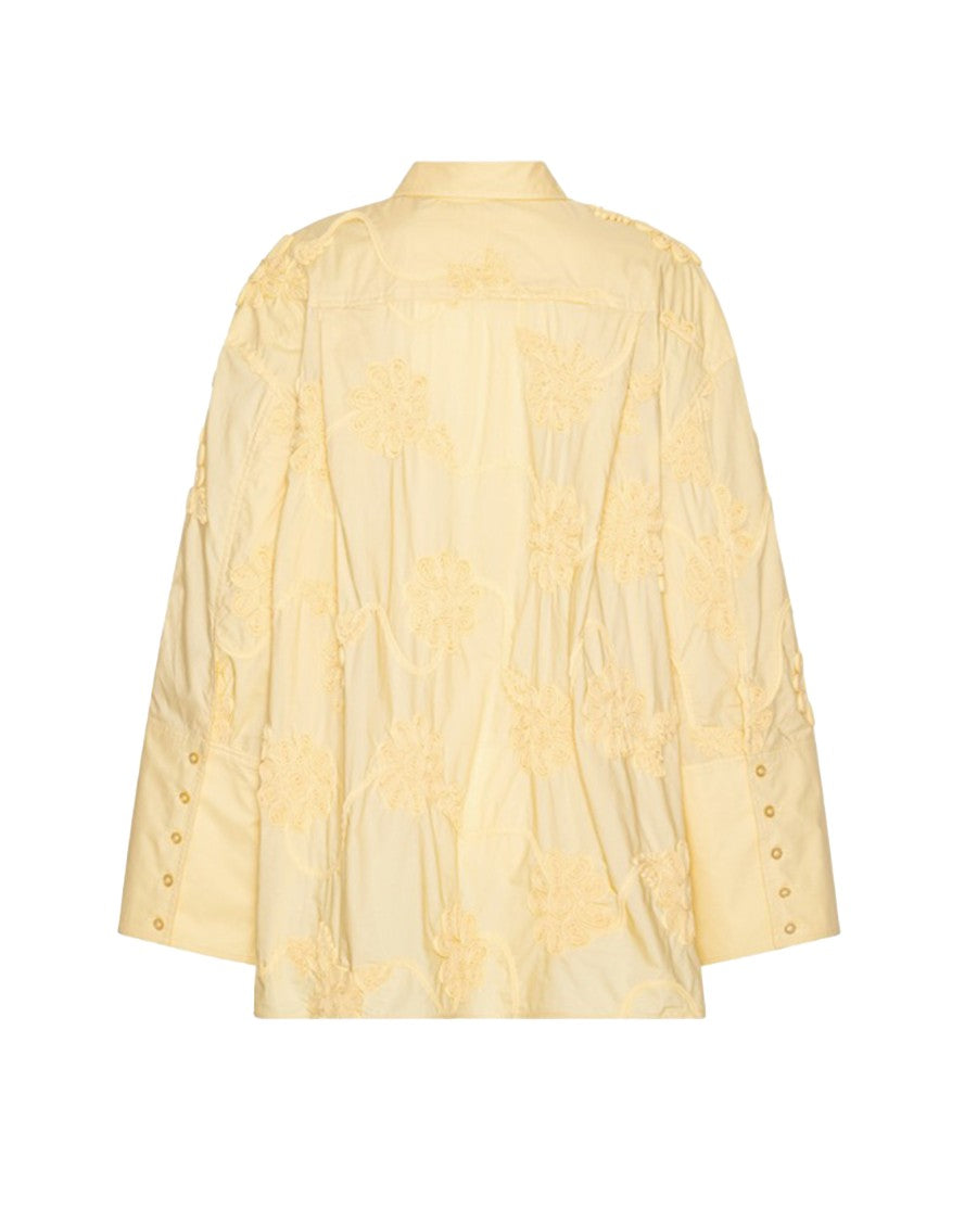 Rotate Flower Italian Straw Shirt