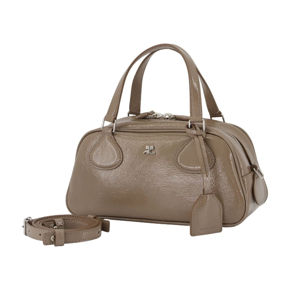 Courrèges Friday Purse - Leather - Brown